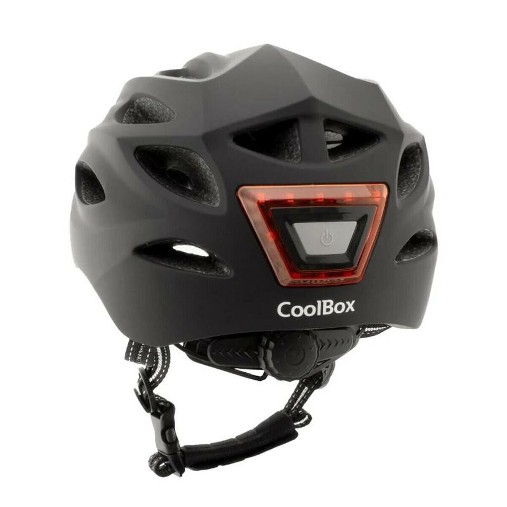 Riteņbraukšanas ķivere CoolBox COO-CASC02-M, melna цена и информация | Ķiveres | 220.lv