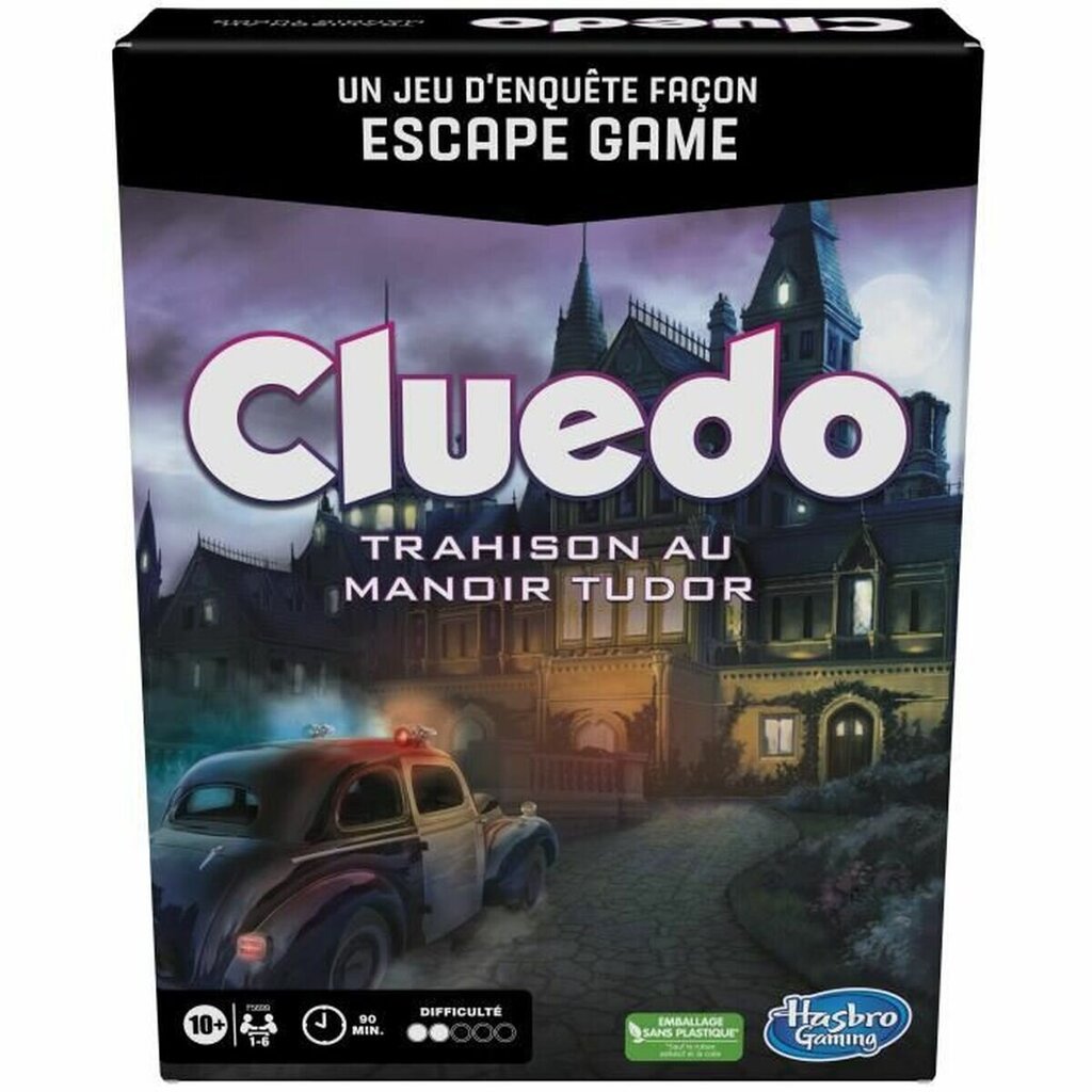 Galda spēle Hasbro Cluedo Betrayal Tjūdoru muižā, FR cena un informācija | Galda spēles | 220.lv