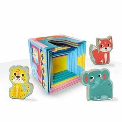 Bloku tornis SES Creative Block tornis, 10 d. цена и информация | Развивающие игрушки | 220.lv