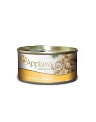 Applaws Natural Cat Food для кошек с куриной грудкой, 6x156 г цена и информация | Консервы для котов | 220.lv