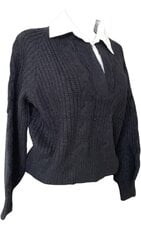 Džemperis sievietēm Jean Louis Francoise, melns cena un informācija | Sieviešu džemperi | 220.lv
