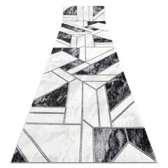 бегун EMERALD эксклюзивный 81953 гламур, стильный геометричес черный / бряный  80 cm цена и информация | Ковры | 220.lv