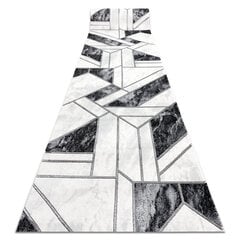 бегун EMERALD эксклюзивный 81953 гламур, стильный геометричес черный / бряный 100 cm цена и информация | Ковры | 220.lv