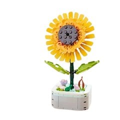 Конструктор- цветок в горшочке Sunflower цена и информация | Конструкторы и кубики | 220.lv