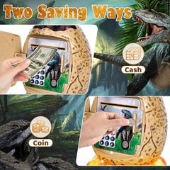 Интерактивная копилка для денег Dinosaur Egg цена и информация | Другие оригинальные подарки | 220.lv