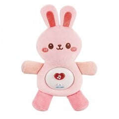 Interaktīvs zaķis ar skaņas un gaismas efektiem Woopie Baby, rozā cena un informācija | Mīkstās (plīša) rotaļlietas | 220.lv