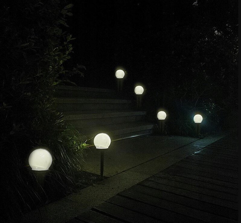LED dārza gaismas, 6 gab. цена и информация | Āra apgaismojums | 220.lv