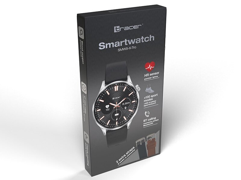 Tracer 47366 Smartwatch SMW9 X-TRO 1.52 цена и информация | Viedpulksteņi (smartwatch) | 220.lv