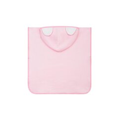 Bocioland dvielis-pončo, rozā BL182 cena un informācija | Mazuļa mazgāšana | 220.lv