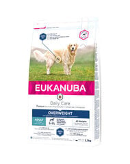 Eukanuba Daily Care Overweight для собак, страдающих ожирением, 2,3 кг цена и информация | Сухой корм для собак | 220.lv