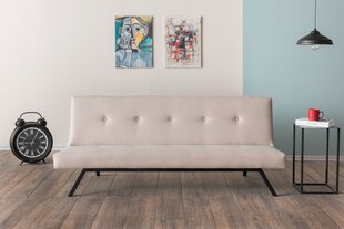 Dīvāns-gulta Zola, bēšs cena un informācija | Dīvāni | 220.lv