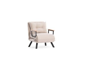 Krēsla gulta Sando, bēša cena un informācija | Atpūtas krēsli | 220.lv