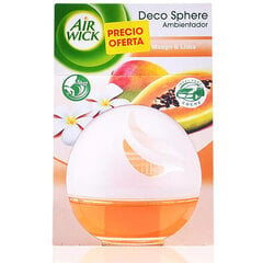 Освежитель воздуха Air Wick Deco Sphere, Mango and lime, 75 мл цена и информация | Освежители воздуха | 220.lv