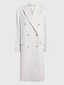 Calvin Klein mētelis sievietēm Melton Wool Double Breasted Rainy Day 560077204, balts cena un informācija | Sieviešu mēteļi | 220.lv