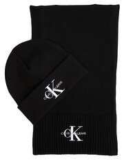 Komplekts Calvin Klein Gifting Logo Black 545010423 cena un informācija | Sieviešu šalles, lakati | 220.lv