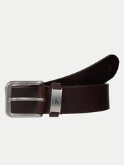 Siksna Calvin Klein Ro Cl Met Loop Lthr Belt 40Mm 545010535 cena un informācija | Vīriešu jostas | 220.lv