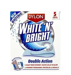 Салфетки-пятновыводитель Dylon White & Bright, 5 шт цена и информация | Средства для стирки | 220.lv