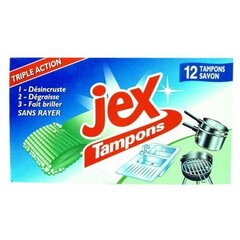 Губки для посуды Jex, A12491, 12 шт цена и информация | Чистящие средства | 220.lv