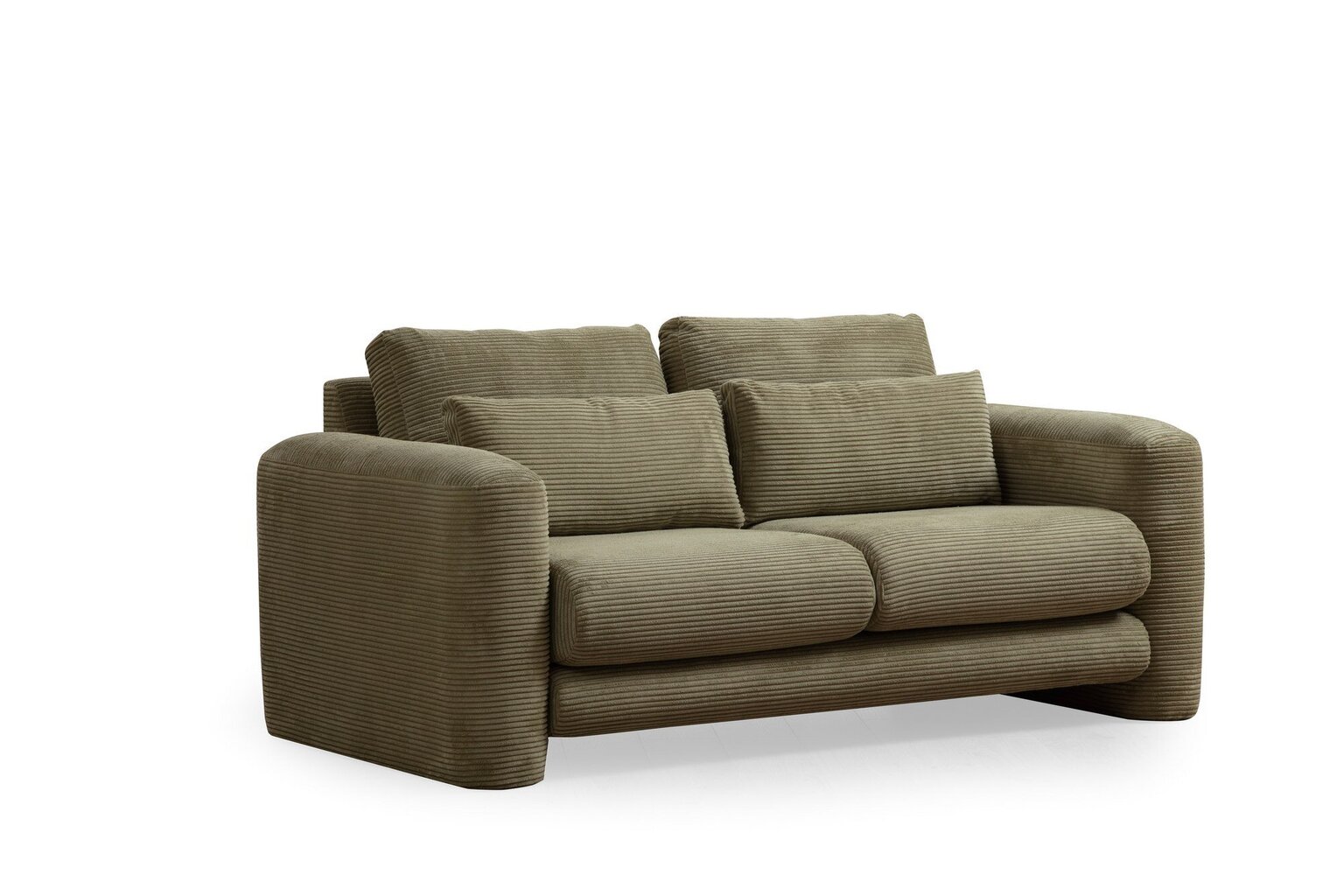 Dīvāns Lily, zaļš cena un informācija | Dīvāni | 220.lv