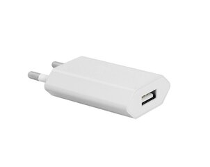 Адаптер переменного тока USB 1000 мА. Зарядное устройство USB. цена и информация | Зарядные устройства для телефонов | 220.lv
