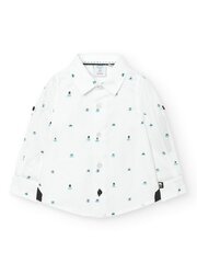 Детская рубашка Boboli Print 718141 520239621  цена и информация | Рубашки для мальчиков | 220.lv