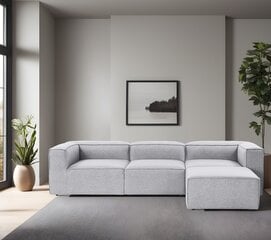 Stūra dīvāns Fora, pelēks cena un informācija | Stūra dīvāni | 220.lv