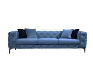 Dīvāns Como, zils cena un informācija | Dīvāni | 220.lv