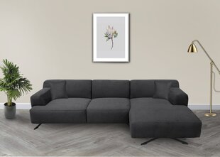 Stūra dīvāns Maria, pelēks cena un informācija | Stūra dīvāni | 220.lv
