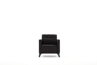 Krēsls Ova 1, melns цена и информация | Кресла для отдыха | 220.lv