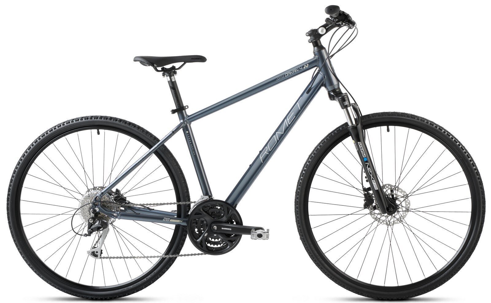 Pilsētas velosipēds Romet Orkan 4 M 28", zils цена и информация | Velosipēdi | 220.lv