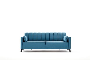 Dīvāns-gulta Ova, zils цена и информация | Диваны | 220.lv