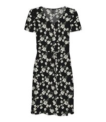Vero Moda женское платье 10308725*01, черный/белый 5715520256992 цена и информация | Платья | 220.lv