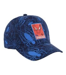 Sun City детская кепка Spider- Man EX4047*02, тёмно-синий 3609086890030 цена и информация | Шапки, перчатки, шарфы для мальчиков | 220.lv