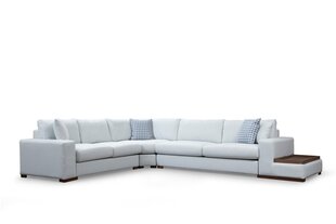 Stūra dīvāns Loop 19, pelēks cena un informācija | Stūra dīvāni | 220.lv