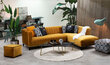 Stūra dīvāns Bellino, dzeltens cena un informācija | Stūra dīvāni | 220.lv