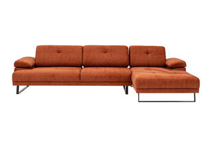 Stūra dīvāns Mustang, oranžs cena un informācija | Stūra dīvāni | 220.lv