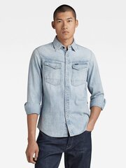 Рубашка G-STAR Slim Denim Blue D23616 D252 G342 560023238 цена и информация | Мужские рубашки | 220.lv