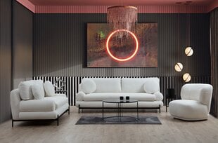 Dīvāns Livorno, balts цена и информация | Диваны | 220.lv