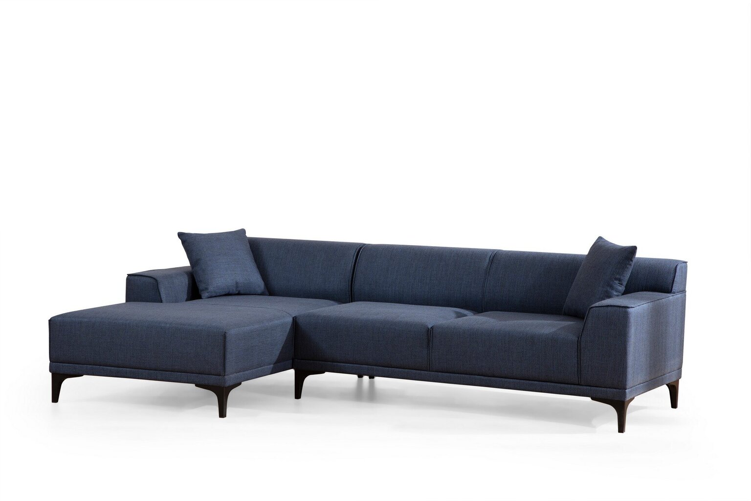 Stūra dīvāns Petra, zils цена и информация | Stūra dīvāni | 220.lv