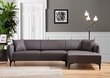 Stūra dīvāns Belissimo, pelēks цена и информация | Stūra dīvāni | 220.lv