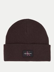 Cepure sievietēm Calvin Klein Monologo Rubber Beanie 545010429 cena un informācija | Sieviešu cepures | 220.lv