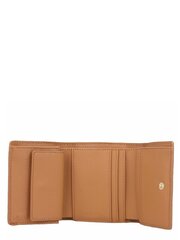 Maks sievietēm Calvin Klein Re-Lock Trifold Xs Emb Brown Sugar 545010480 cena un informācija | Sieviešu maki, karšu maki | 220.lv