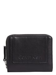 Кошелёк CALVIN KLEIN Ck Set Zip Around W/flap Md Ck Black K60K611099BAX 545010495 цена и информация | Женские кошельки, держатели для карточек | 220.lv