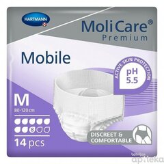 Подгузники для взрослых Mobile MoliCare, 14 шт. цена и информация | Подгузники, прокладки, одноразовые пеленки для взрослых | 220.lv