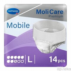 Подгузники для взрослых Hartmann Molicare Premium L, 14 шт. цена и информация | Подгузники, прокладки, одноразовые пеленки для взрослых | 220.lv