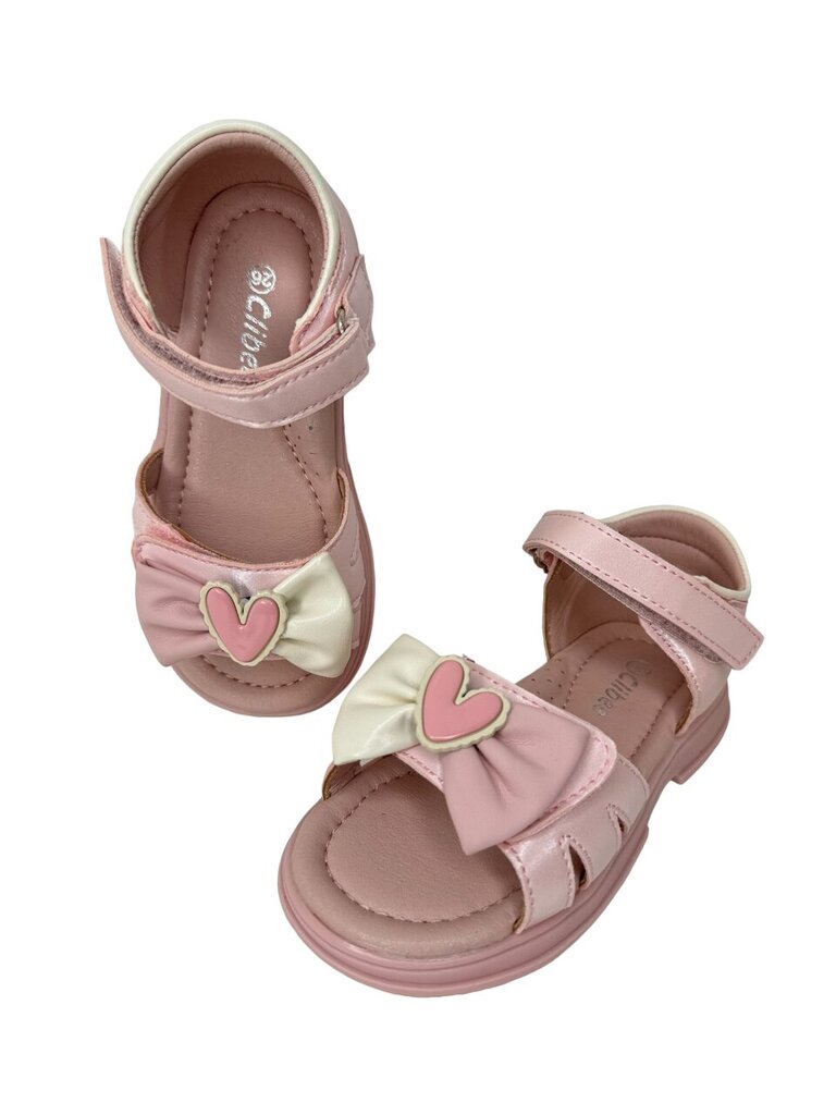 Sandales meitenēm Clibee, rozā цена и информация | Bērnu sandales | 220.lv