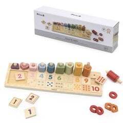 Koka Montessori mācību spēle Viga PolarB cena un informācija | Attīstošās rotaļlietas | 220.lv