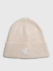 Cepure sievietēm Calvin Klein Archive Logo Beanie 545010438 cena un informācija | Sieviešu cepures | 220.lv