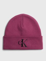 Cepure sievietēm Calvin Klein Monologo Embro Beanie 545010387 cena un informācija | Sieviešu cepures | 220.lv