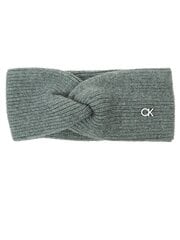 Шапка CALVIN KLEIN Re-Lock Twisted Headband 	Mid Grey Heather K60K610389P4A 545010393 цена и информация | Женские шапки | 220.lv